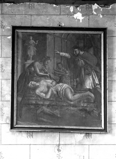 Tableau : Martyre de Saint Laurent