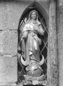 Statue 1 : Vierge dite Notre-Dame des Victoires, église Notre-Dame de la Tronchaye (Rochefort-en-Terre)