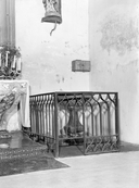 Fonts baptismaux, église paroissiale Saint-Samuel (Le Saint)