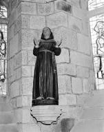 Statue (d'applique, petite nature) : saint Antoine de Padoue, église paroissiale Saint-Pierre (Saint-Pol-de-Léon)