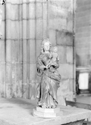Statue (statuette) : Vierge à l'Enfant (3), église paroissiale Notre-Dame (Kernascléden)
