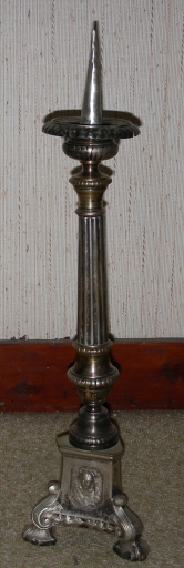 Ensemble de 4 Chandeliers d'autel