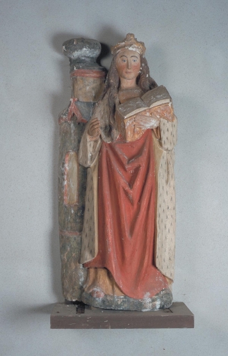 Statue de sainte Barbe