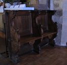 Série de 10 stalles, église Saint-Bertin (Guillac)