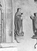 Statue (petite nature) : Vierge à l'Enfant, chapelle Saint-Adrien (Langonnet)