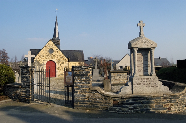 Église paroissiale Saint-Médard, Saint-Jean-Baptiste, Veneffles (Châteaugiron)