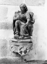 Statues de saint Matthieu et de saint Luc