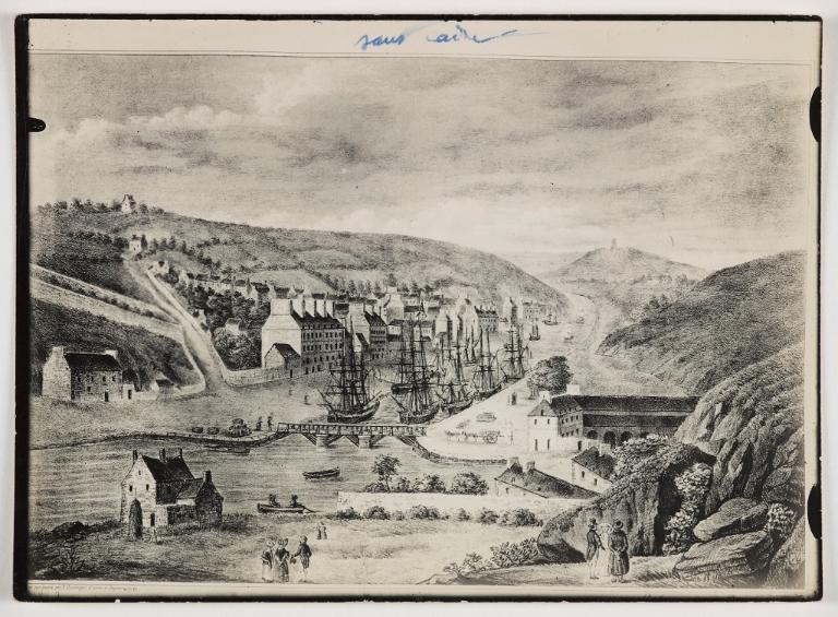 Scierie, puis fonderie, puis immeuble de bureaux et établissements commerciaux, 2, 4, 8, 10, quai Armez et 46, 48, rue du port Favigo (Saint-Brieuc)