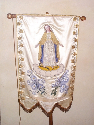 Bannière de procession : Immaculée Conception 2