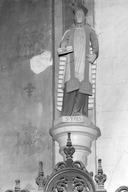 Statue (petite nature) : saint Yves de Tréguier, église paroissiale Saint-Martin (Guichen)