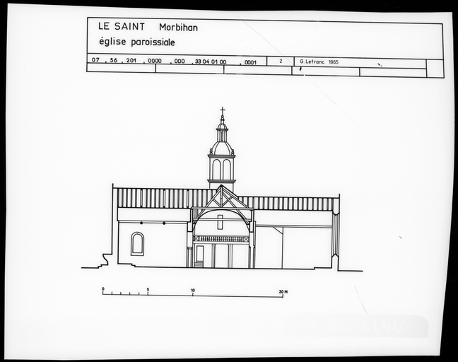 Eglise paroissiale Saint Samuel (Le Saint)