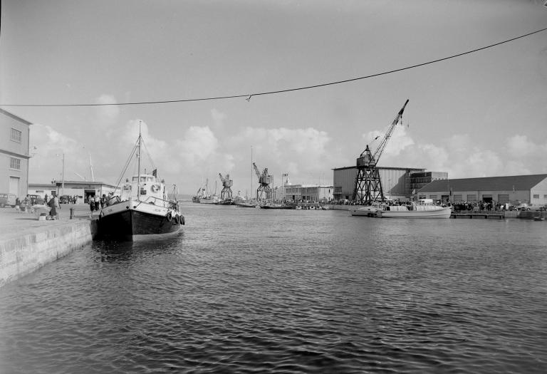 1er bassin, port de commerce (Brest)