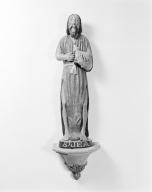 Statue (petite nature) : saint Jean-Baptiste, chapelle Notre-Dame-de-Locmaria et Notre-Dame-de-Beaupros (Guidel)