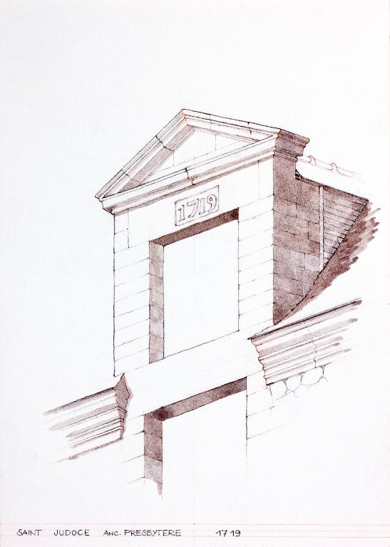 Presbytère, le Vieux-Bourg (Saint-Judoce)