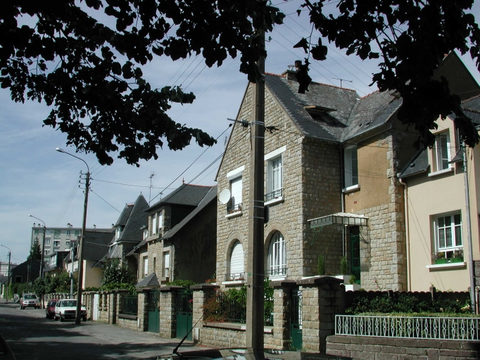 Maison, 23 et 21bis rue Georges-Courteline (Rennes)