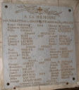 Tableau commémoratif des morts de la guerre 1914-1918