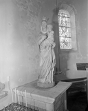 Statue (d'applique, grandeur nature) : Vierge à l'Enfant, chapelle Notre-Dame-de-Bonne-Nouvelle (Plonéour-Lanvern)