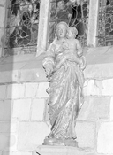 Statue : Vierge à l'Enfant, église Saint-Armel (Ploërmel)
