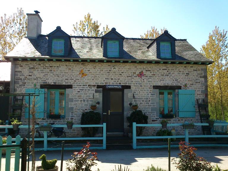 Canal d'Ille-et-Rance, maison éclusière n°4, Charbonnière (Saint-Grégoire)