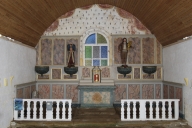 Ensemble du maître-autel : autel ; retable