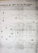 Batterie antiaérienne codée M.K.B. "Vorwerk" (4 canons de 10,5 cm C/32 ; 2 canons de 2 cm) (4 / Ma Fla 805), chemin de Roc'h Glaz, Pont ar Bilou (Brest)