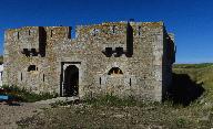 Corps de garde crénelé actuellement maison, batterie d'En Tal (Île-d'Houat)