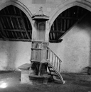 Chaire à prêcher, chapelle Saint-Damien, Saint-Côme (Saint-Nic)