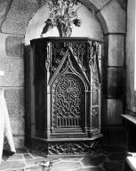Tabernacle, style néo-gothique, église, dite chapelle Saint-Claude (Santec)