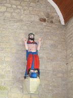 Statue (petite nature, d'applique) : Christ souffrant dit Ecce Homo, chapelle Notre-Dame de Locmaria (Langoëlan)