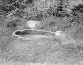 Tombeau : sarcophage de saint Ronan, chapelle Saint-Ronan (Plozévet)