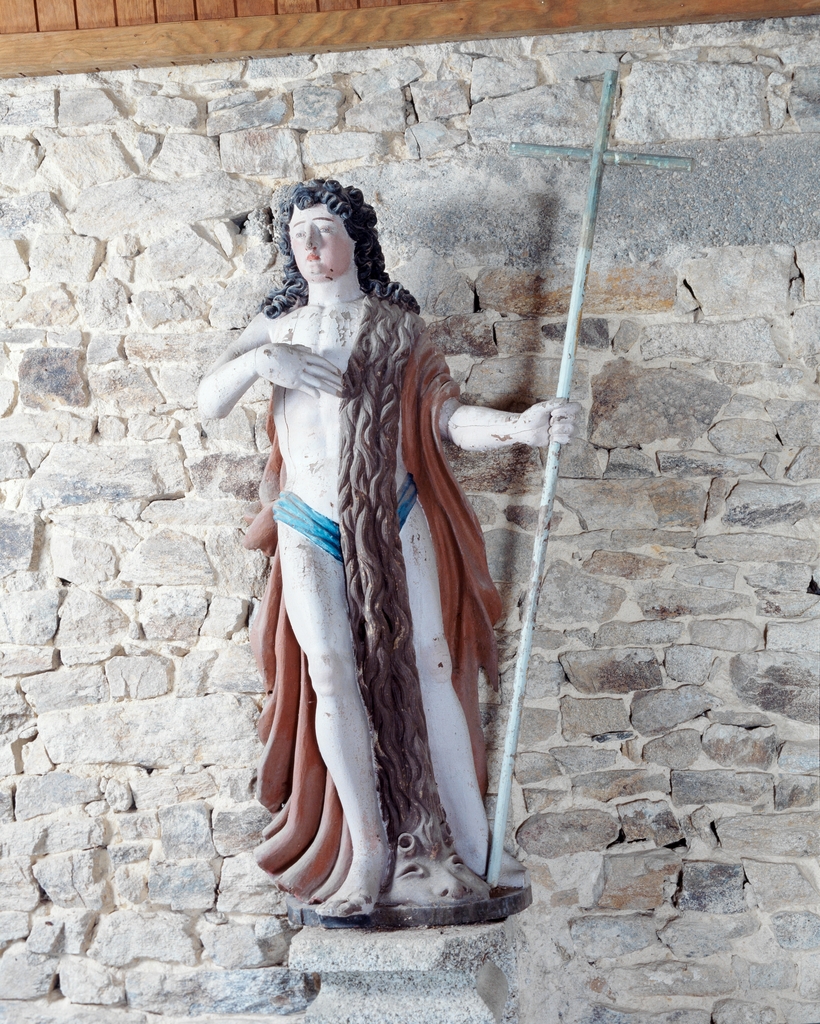 Statue (petite nature) : saint Sébastien, chapelle Saint-Nicolas (Cléguer)