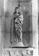 Statue (statuette, d'applique) : Vierge à l'Enfant (1), église paroissiale Notre-Dame (Bulat-Pestivien)