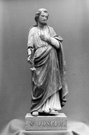 Statue (statuette, d'applique) : saint Joseph, chapelle Saint Bonaventure (Plounévez-Quintin)