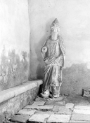 Statue (petite nature, d'applique) (2), chapelle Saint-Nicolas (Priziac)