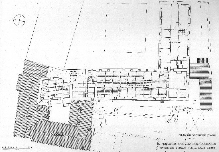 Couvent des Augustines - ancien Hôtel-Dieu, rue de La Chalotais (Tréguier)