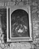 Tableau : Adoration des bergers, prieuré Saint-Martin, église paroissiale de bénédictins (Tremblay fusionnée en Val-Couesnon en 2019)