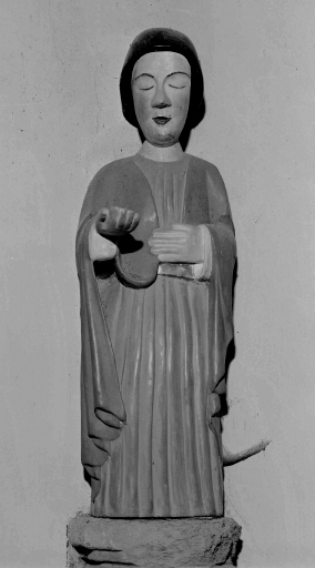 Statue : saint Germain (La Ferrière fusionnée en Plémet en 2016)