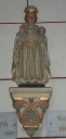 Statuette sur socle : Enfant-Jésus, dit Enfant-Jésus de Prague