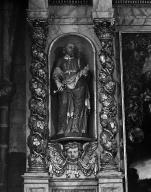 Statue (d'applique, petite nature) : saint Pierre (1), cathédrale de Saint-Paul-Aurélien (Saint-Pol-de-Léon)