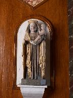 Statue : Vierge à l'Enfant, dite Notre-Dame de Bon Réconfort, chapelle Notre-Dame de Bon Réconfort (Pluherlin)