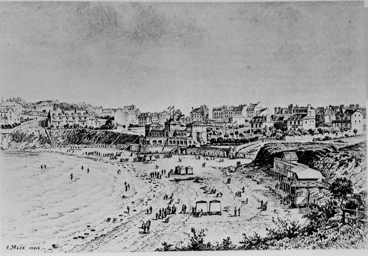 Quartier dit plage de l'Ecluse (Dinard)