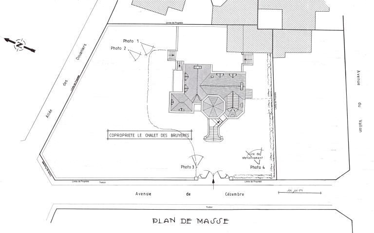 Maison de villégiature dite Chalet des Bruyères, avenue Cézembre, Pointe de la Malouine (Dinard)