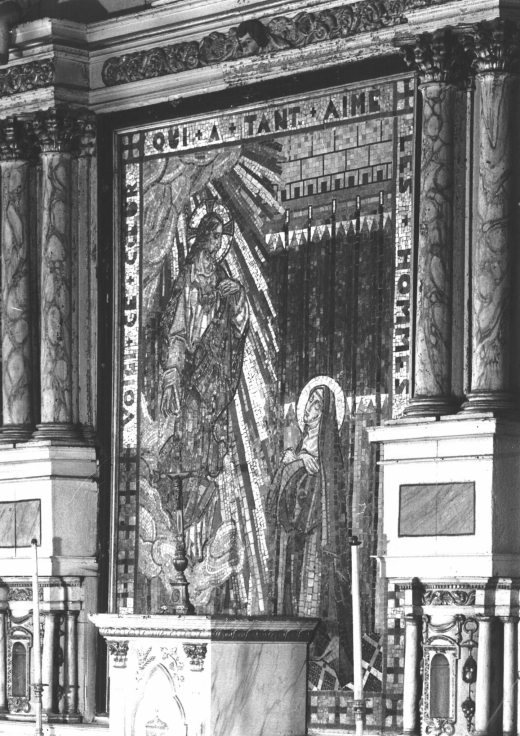 Tableau (2) : le Christ triomphant, le Sacré-Coeur, église paroissiale Saint-Pierre, Saint-Paul (Neulliac)