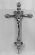 Croix de procession, église paroissiale Saint-Séverin (Saint-Ségal)