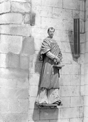 Statue (d'applique, grandeur nature), église Saint-Jean-Baptiste (Le Croisty)