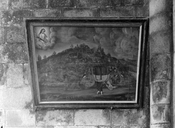 Ex-voto, tableau, ex-voto à sainte-Barbe, chapelle Sainte-Barbe (Le Faouët)
