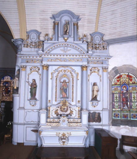 Autel retable sud