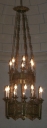 Paire de couronnes de lumières