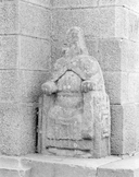 Statue (petite nature) : saint Jacques, église paroissiale Saint-Jacques, Saint-Philippe (Plouasne)