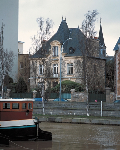 Maison, 9 quai de la Prévalaye (Rennes)